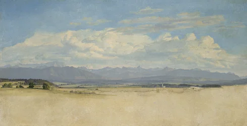 Sonniges Bergpanorama, 1829